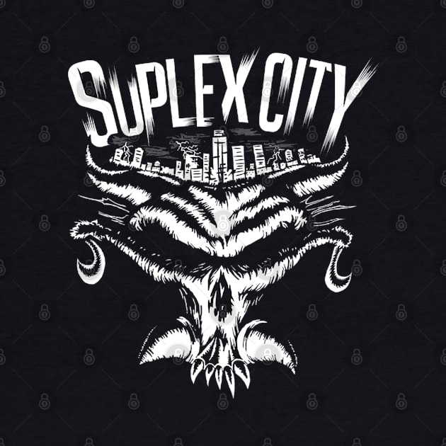 Brock Lesnar Suplex City Skyline by Holman